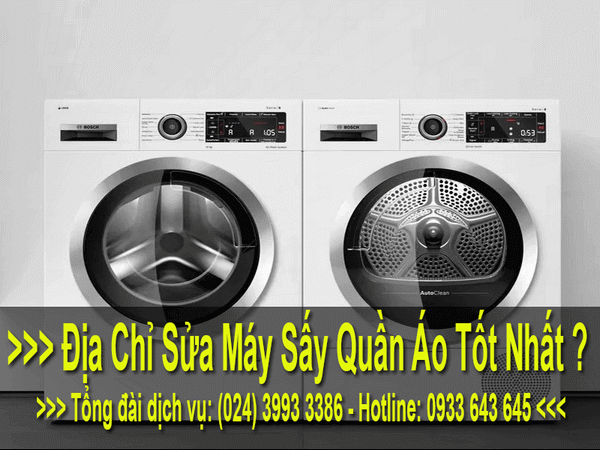  sửa máy sấy quần áo tại Hà Nội