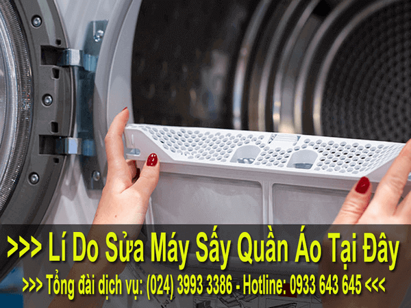 Sửa máy sấy quần áo ở đâu?