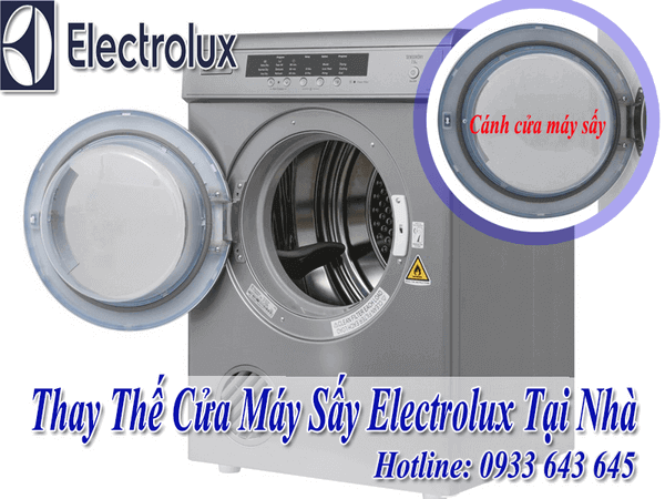 Địa chỉ thay cánh cửa máy sấy electrolux
