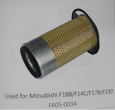 Lọc gió xe nâng Mitsubishi F18B/F14C/F17B/F13D, Mã SP: FA05-003A