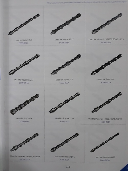 Trục dàn cò động cơ Nissan