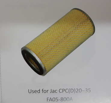 Lọc gió xe nâng Jac CPC(D)20~35, Mã SP: FA05-800A