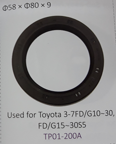 Phớt đuôi hộp số xe nâng Toyota