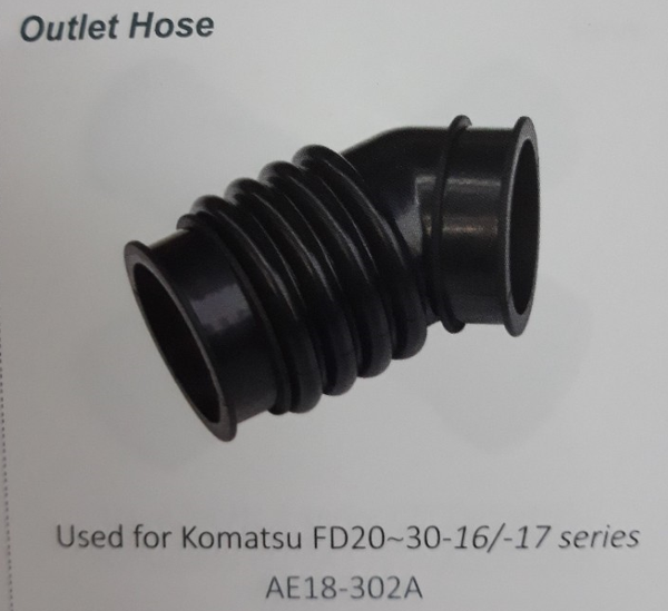 Ống xả xe nâng Komatsu