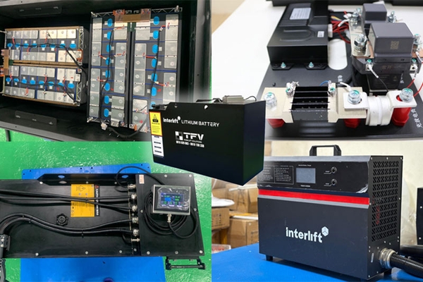 Cấu tạo pin lithium trên xe nâng điện