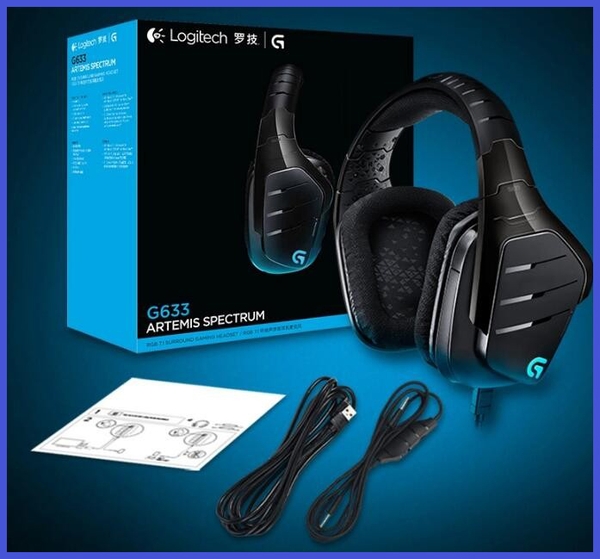 Tai nghe Logitech G633 Artemis Spectrum RGB Surround Gaming