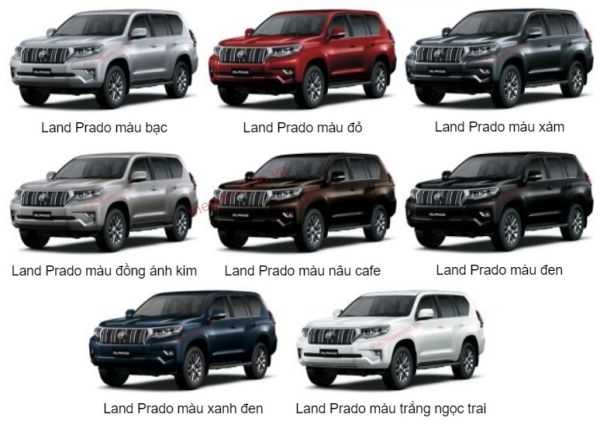 Mua bán xe Toyota Prado màu trắng 032023  Bonbanhcom