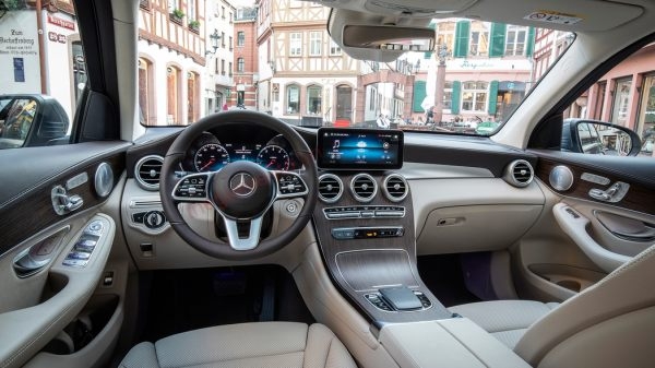 nội thất mercedes glc 2020