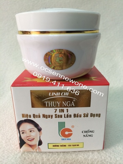 Kem dưỡng trắng_tái tạo da 7 IN 1 Linh Chi (30g)-LC031 Kem dưỡng trắng_tái tạo da 7 IN 1 Linh Chi (30g)-LC031