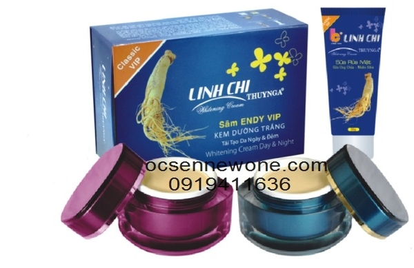 Bộ Kem Dưỡng Trắng, Tái Tạo Da Ngày & Đêm Linh Chi (110g)-LC015 Bộ Kem Dưỡng Trắng, Tái Tạo Da Ngày & Đêm Linh Chi (110g)-LC015