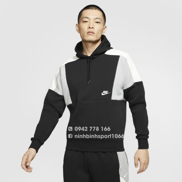 Áo dài tay nam Nike Color-Block Hoodie CK4544-010