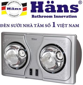 Đèn sưởi nhà tắm Hans H2B