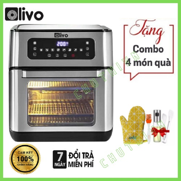 Nồi Chiên Không Dầu Olivo AF12 dung tích 12L - Hàng Chính Hãng