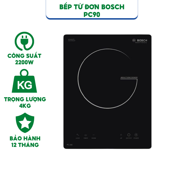 Bếp từ đơn Bosch PC-90