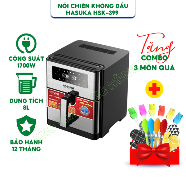 NỒI CHIÊN KHÔNG DẦU HASUKA HSK-399 - Hàng Chính Hãng