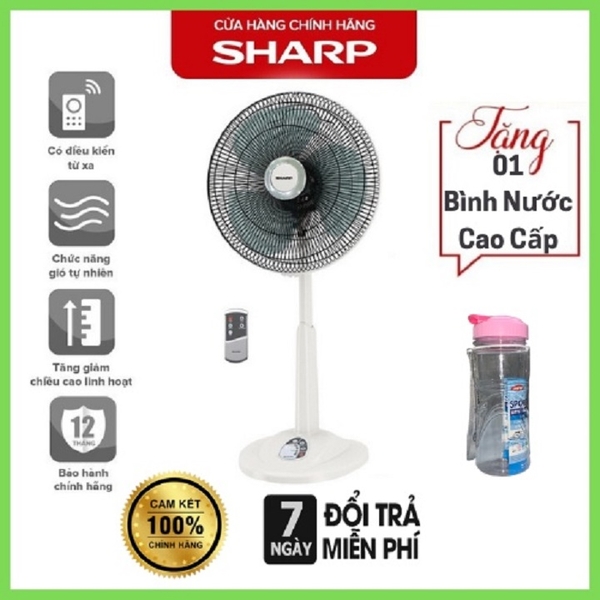 Quạt lửng Sharp PJ-L40RV-LG - Hàng Chính Hãng