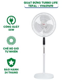 Quạt đứng Turbo Life Tefal – VH659690 - Hàng Chính Hãng