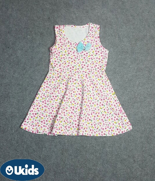 Váy bé gái in hoa có nơ,hiệu GAP,mã M542846,size 1-10T/ri 10_A