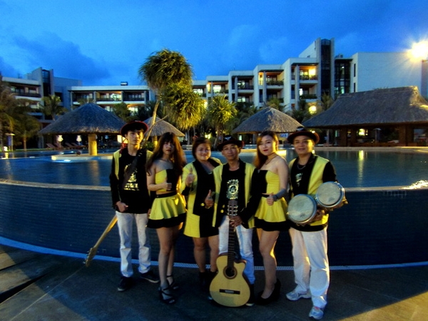 Ban Nhạc Flamenco Tumbadora- Show VietsovPetro Hồ Tràm Resort