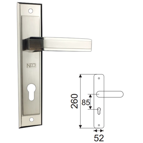 Ổ khóa tay gạt hiệu NEO BL17-02