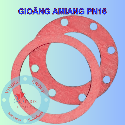 Gioăng Amiang PN16 Chịu Nhiệt