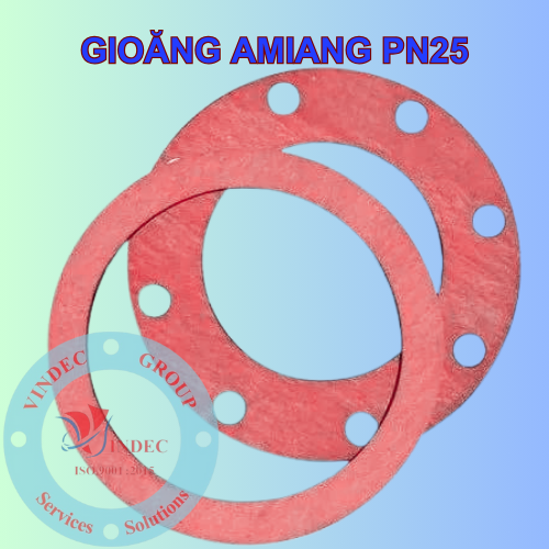 Gioăng Amiang PN25 Chịu Nhiệt