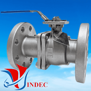 Stainless Steel Ball Valve, Fire Safe, ANSI 300 Flanged
