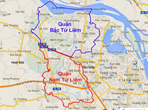 Địa chỉ Thi Công Sơn Nước tại 12 quận nội thành Hà Nội