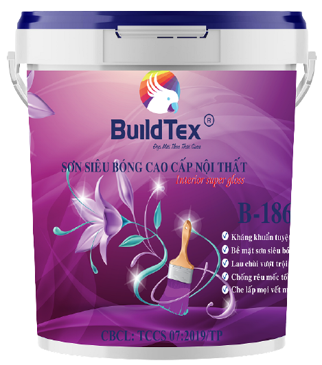 SƠN SIÊU BÓNG CAO CẤP NỘI THẤT BUILDTEX