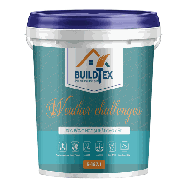 SƠN BÓNG NGOẠI THẤT CAO CẤP BUILDTEX