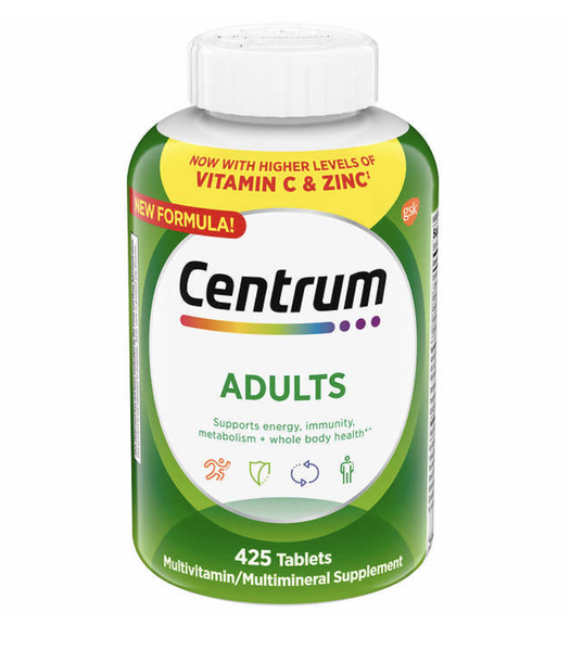 Viên uống Centrum Adults Multivitamin dành cho người dưới 50 tuổi - loại 425 viên.