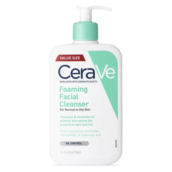 Sữa rửa mặt Cerave cho da thường và da dầu 473ml