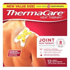 Miếng dán nóng ThermaCare HeatWraps Joint Pain Therapy 12 miếng (các khớp).
