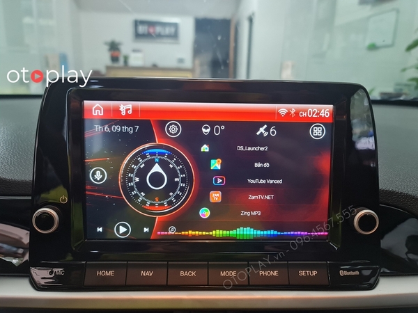 KIA Morning 2021 cài Youtube lên màn hình DVD dễ không?