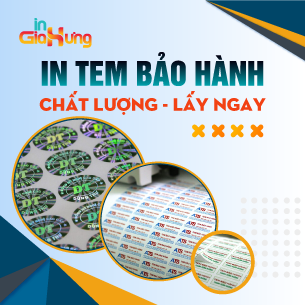 In tem 7 màu Hà Nội In tem 7 màu Hà Nội