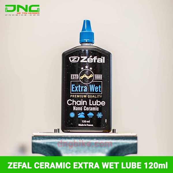 Tạ Dĩ Lâm Dầu tra xích xe đạp ZEFAL CERAMIC EXTRA WET LUBE 120ml | Nhà phân