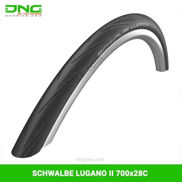 Lốp xe đạp chống thủng SCHWALBE LUGANO II 700x28c Nhà