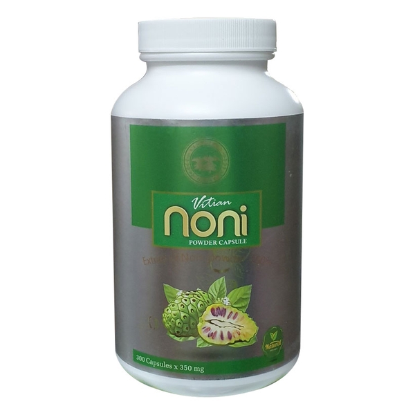 Hộp viên nang Tinh Chất bột nhàu 300 viên, Vitian Noni Capsules 300