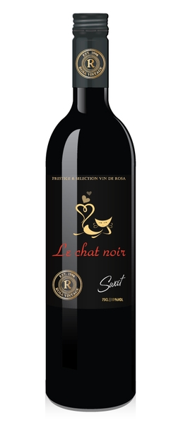 VANG NGỌT LE CHAT NOIR 11% VOL, 750ML