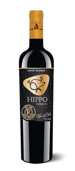 Chai vang Chile Hippo Dorado 13% vol 750ml