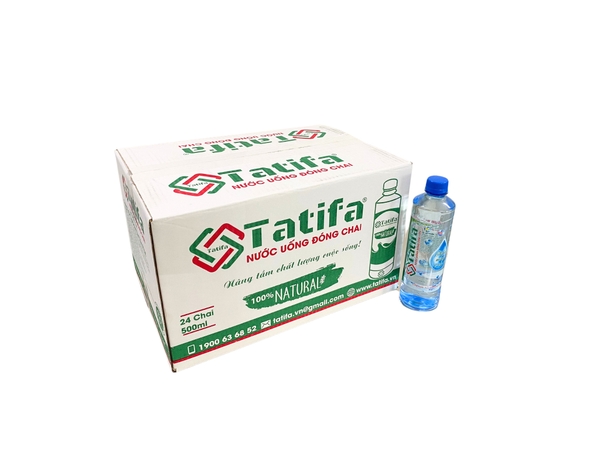 Nước Uống Đóng Chai I-On kiềm Tatifa 500ml (24 Chai)