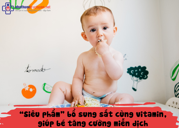 Special Kid Fer et Vitamine – “Siêu phẩm” bổ sung sắt cùng vitamin, giúp bé tăng cường miễn dịch