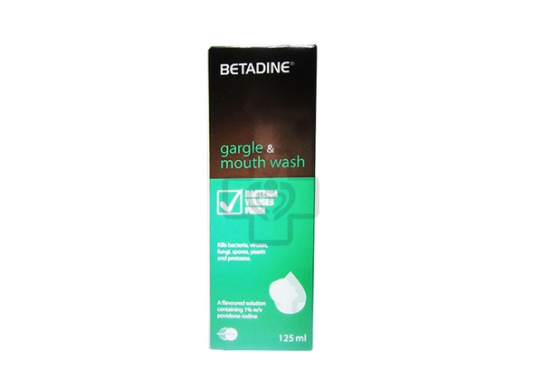 Betadine Mouthwash 125ml