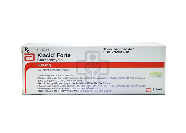 Klacid Forte 500mg