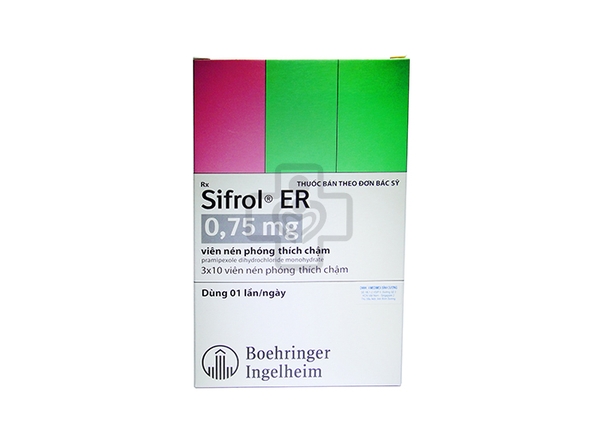 Sifrol ER  0,75mg