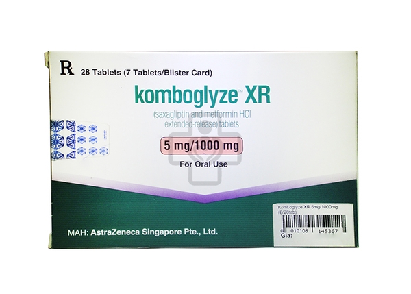 Komboglyze XR 5mg/1000mg