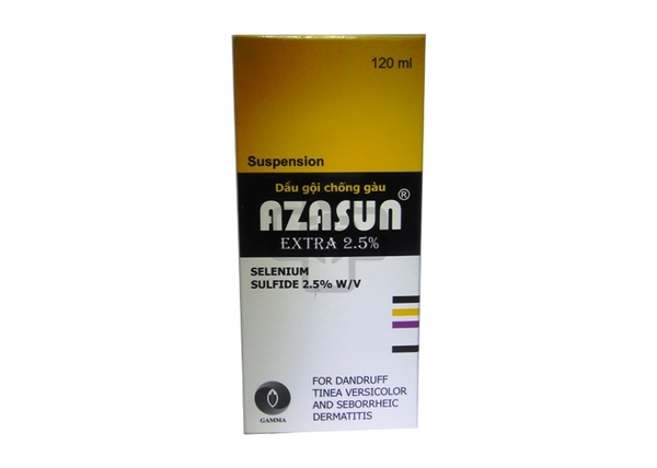 Azasun 2,5% Shampoo 120ml