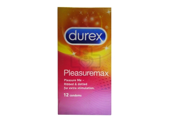 Condom Durex Pleasuremax (Hộp 12 chiếc)