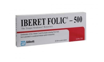 Iberet Folic 500