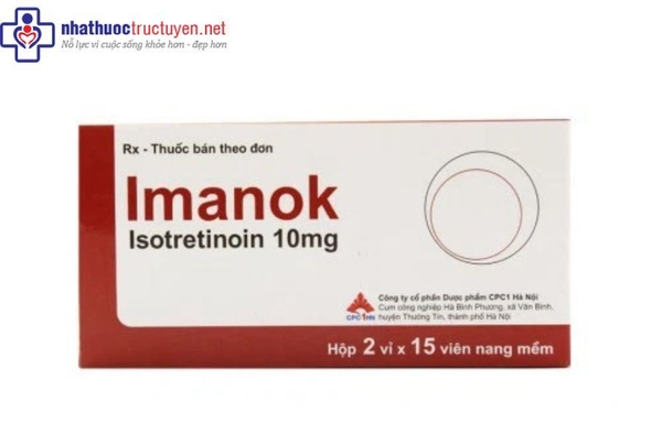 Imanok 10mg ( 3 vỉ x 10 viên)